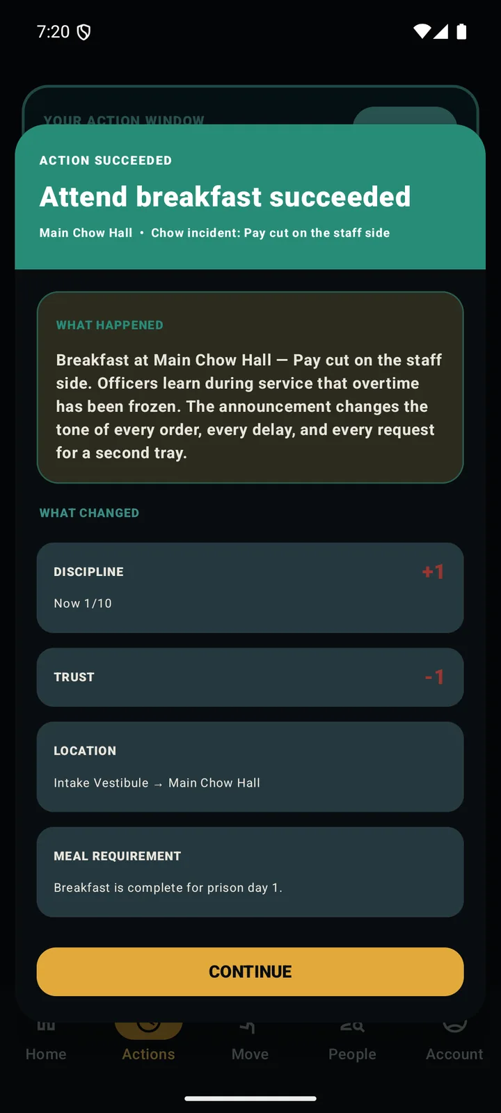 bars or badge action receipt v033