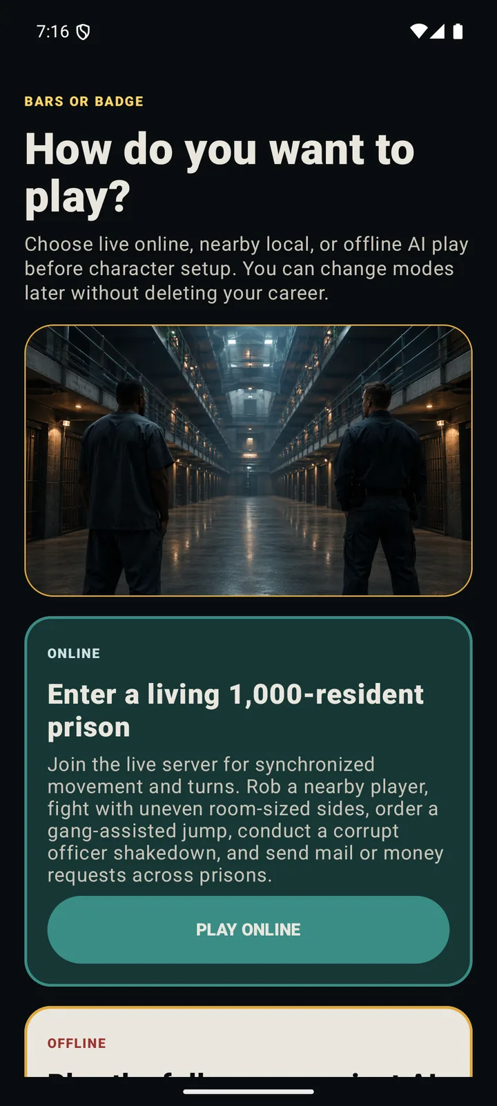 bars or badge mode selection v033